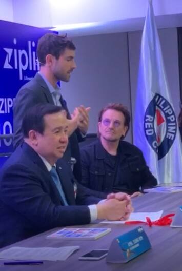 Zipline CEO Keller Rinaudo talks about how Bono made it possible for them to do the work that they do. Zipline CEO Keller Rinaudo talks about how Bono made it possible for them to do the work that they do.
